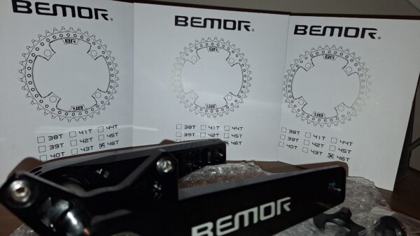 💥 Nouveauté ! Pédalier BEMOR - 170mm - BLACK – Image 2